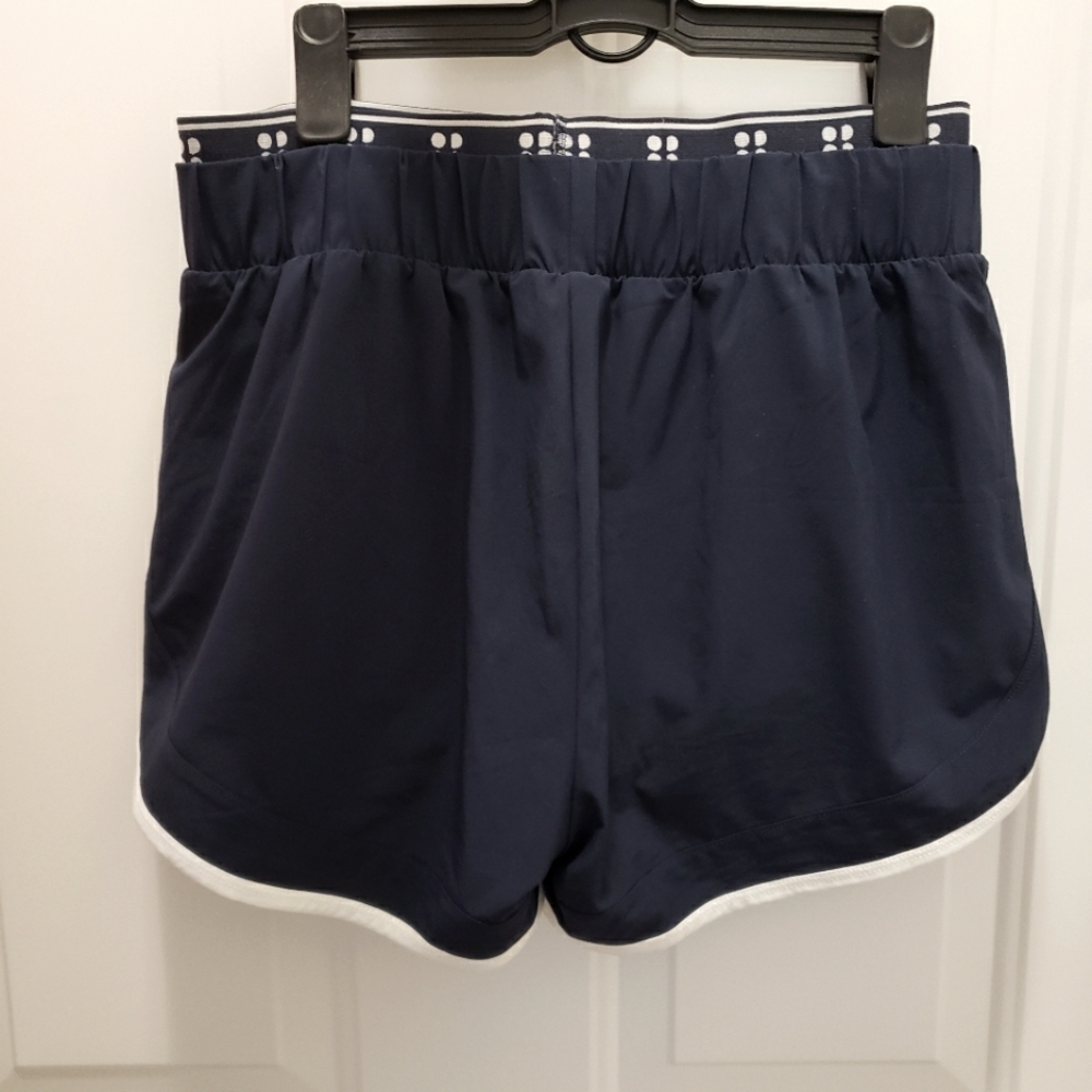 Sweaty Betty 4" Lined Navy Shorts - Picture 2 of 4